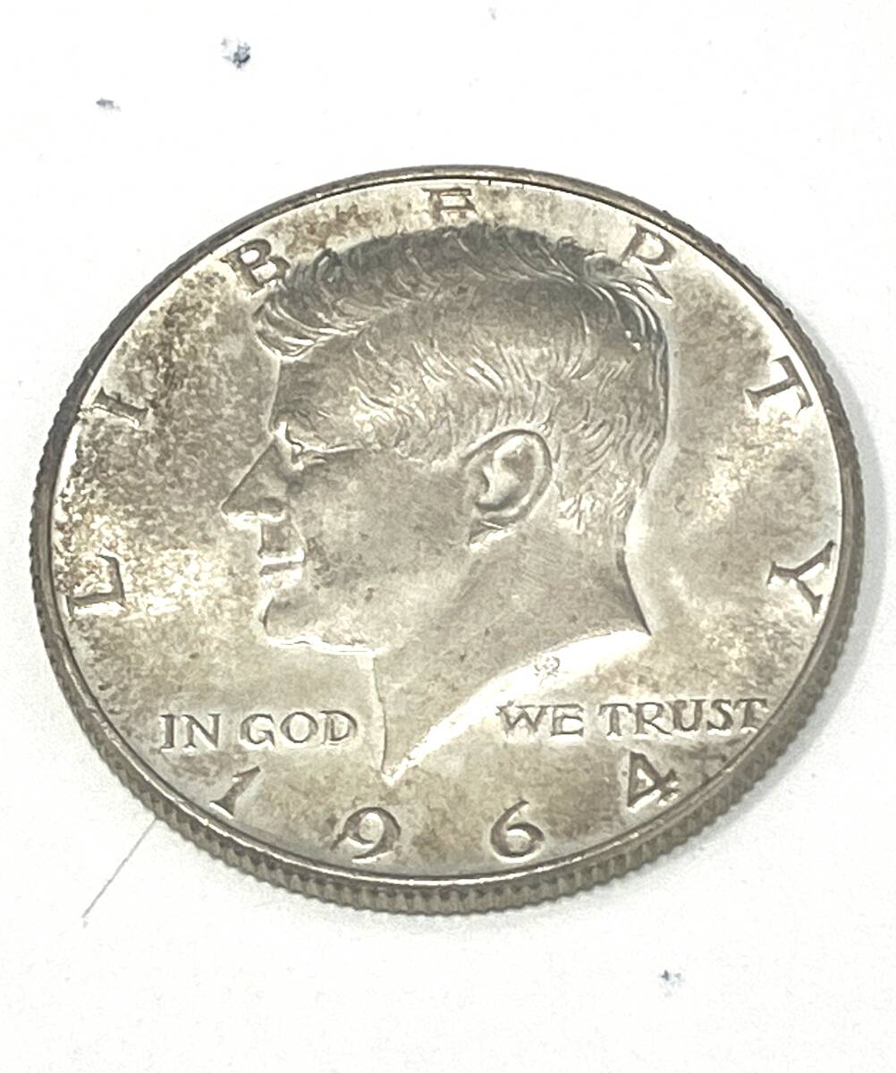 アメリカ ケネディ コイン 1964の値段と価格推移は？｜52件の売買