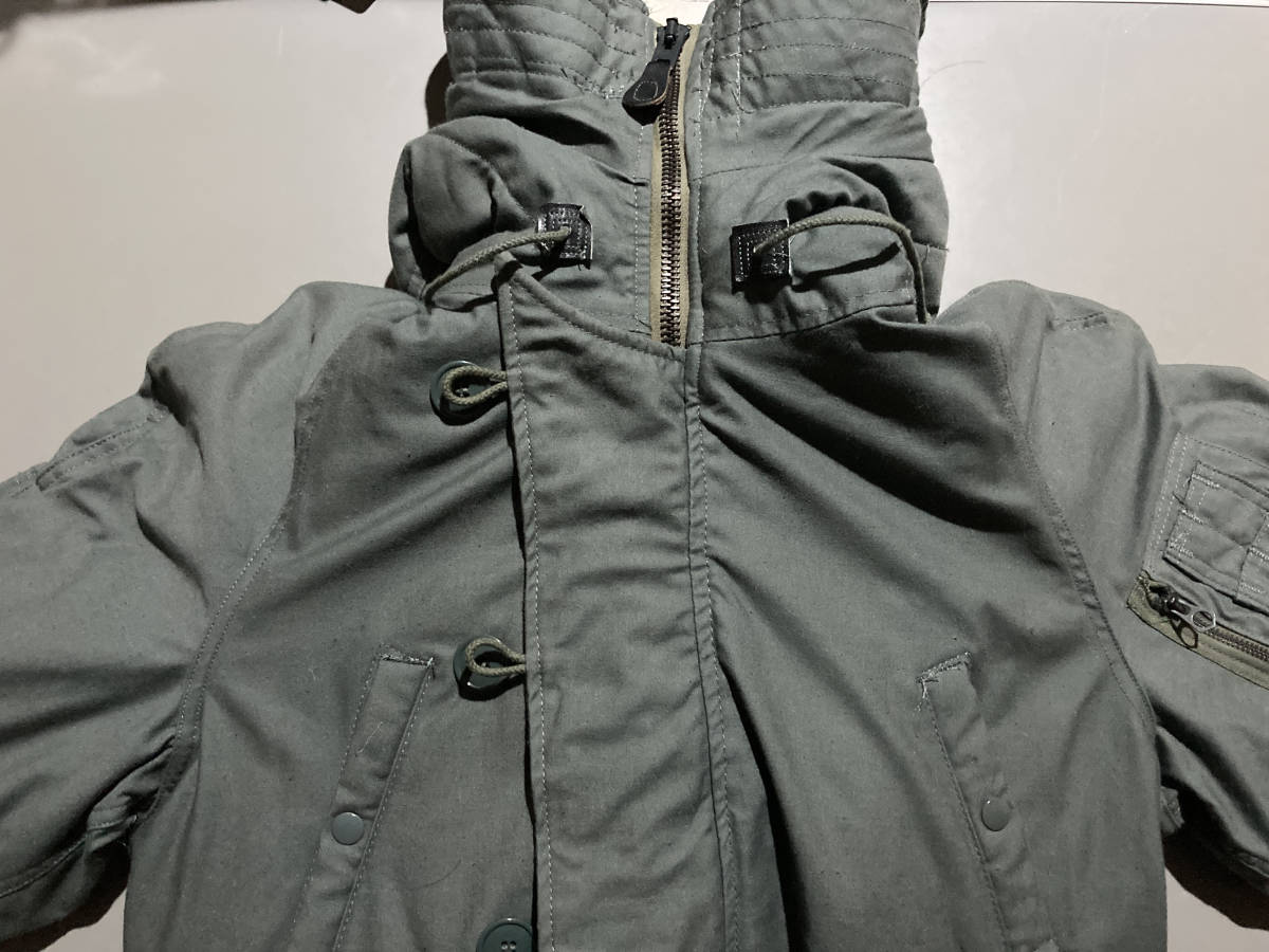 米軍実物 N-3B GREENBRIER 1982年 サイズS 米軍 実物 N-3B XXS 希少XS