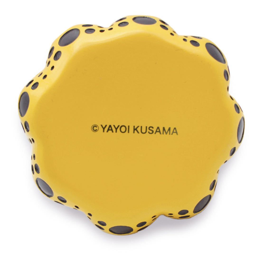 草間彌生 くさまやよい かぼちゃ 黄色 ペーパーウェイト パンプキン