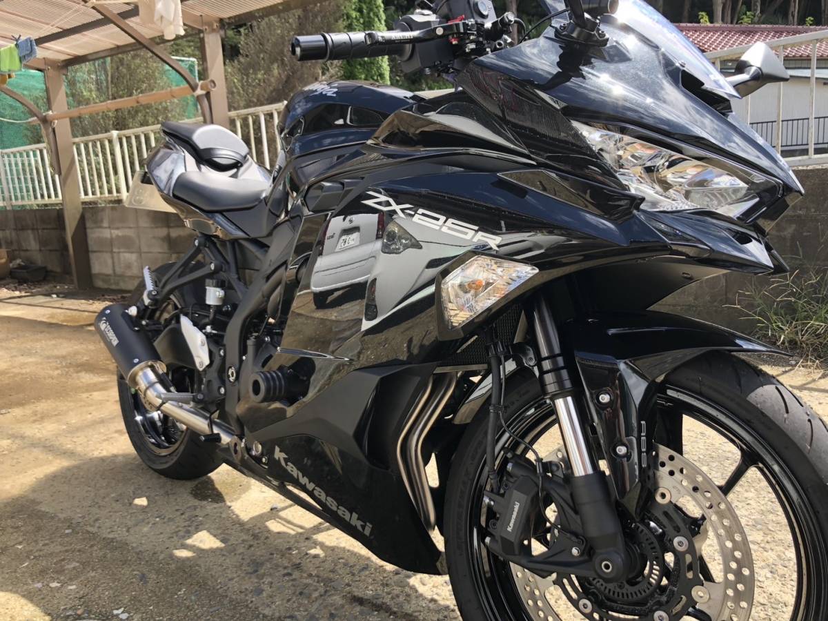 カワサキ/ZX-25R 2021年 カスタム有/純正パーツ全て有/ETC/ドラレコ