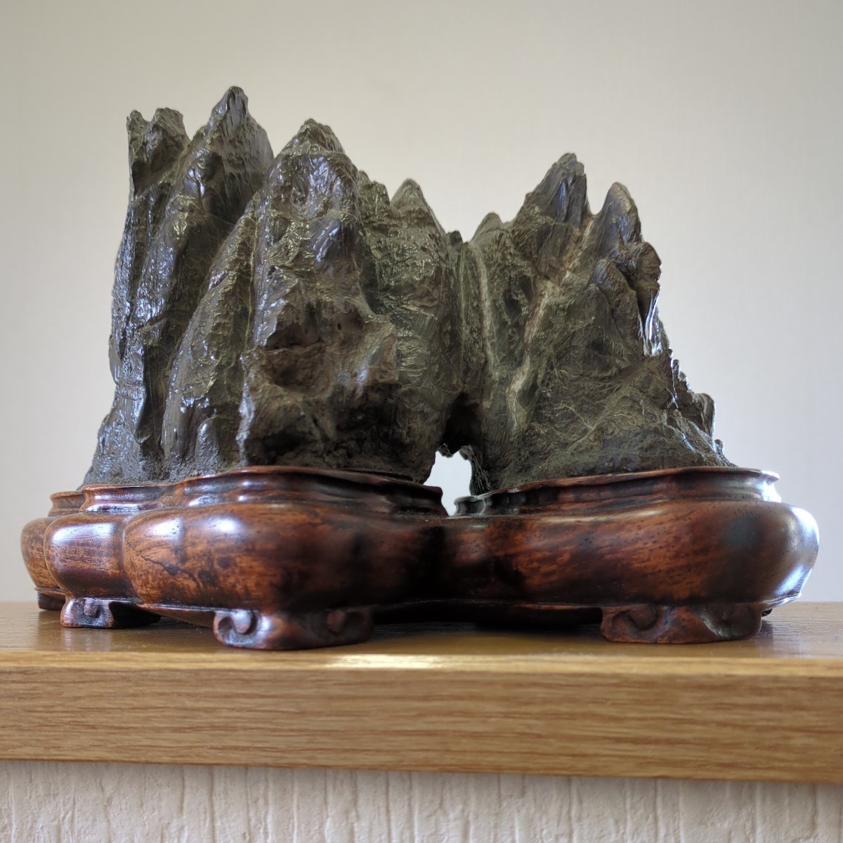 紀州古谷石 和歌山県産 水石 古谷石 紀州和歌山 鑑賞石 盆石 古谷石