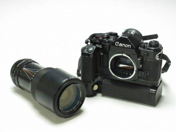 T703391 【 CANON A-1 一眼レフ カメラ FD 70-210mm 動作未確認 】 検
