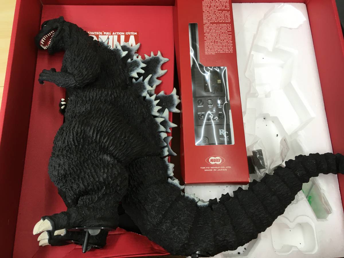 ジャンク 東京マルイ 1/100 R/C ゴジラ ラジコン GODZILLA フィギュア