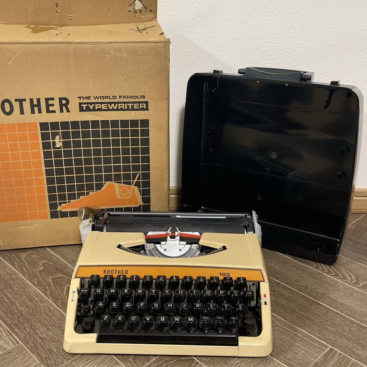 brother タイプライター JP1-193 2個 アンティーク レトロ 【公式通販】