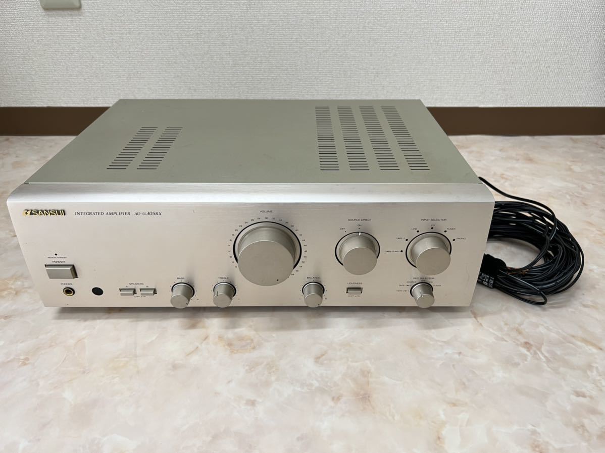 ☆【1F1208-16】 Sansui 山水電気株式会社 サンスイ プリメインアンプ