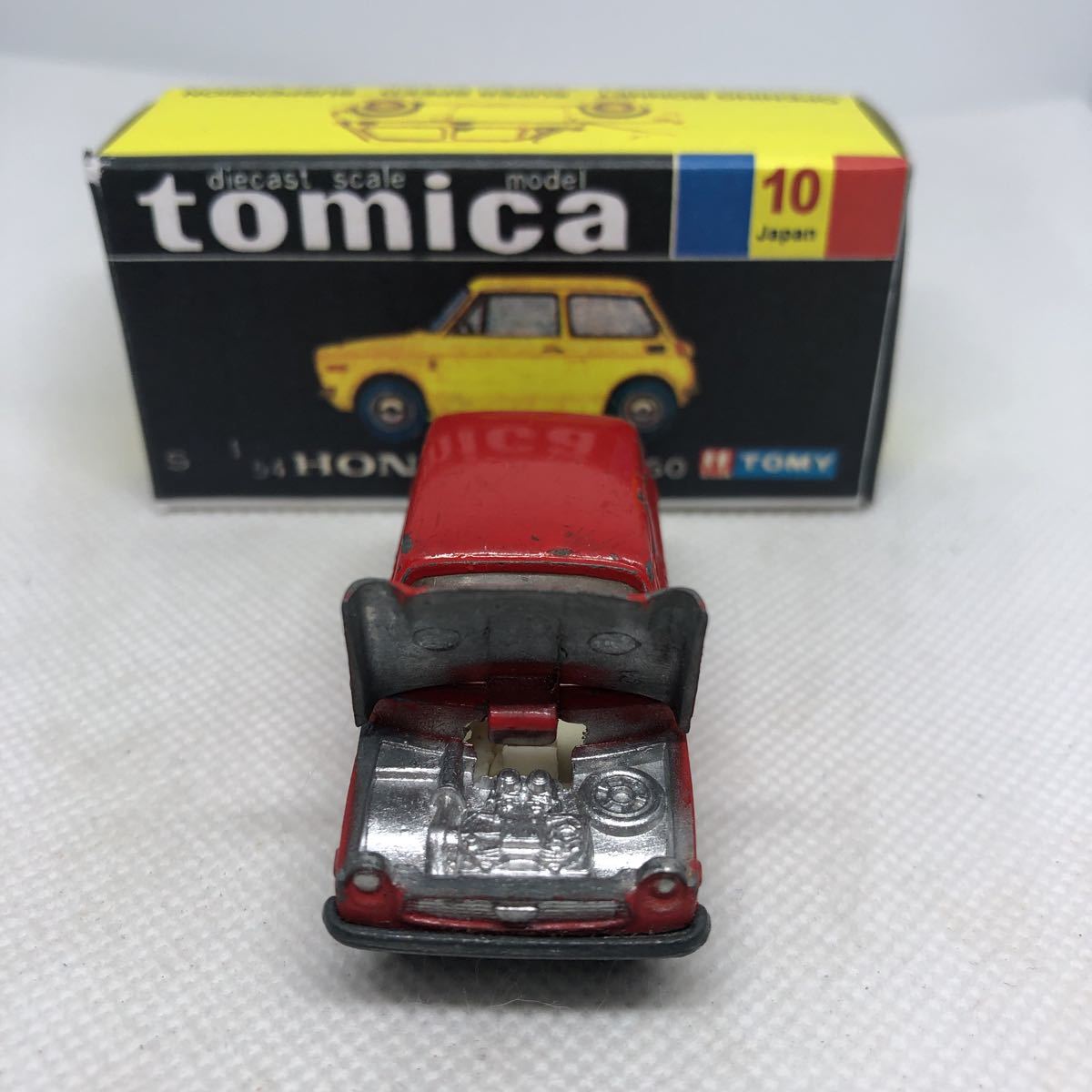 トミカ 香港製 黒箱 10 ホンダ N360 当時物 絶版 ホンコントミカ ①