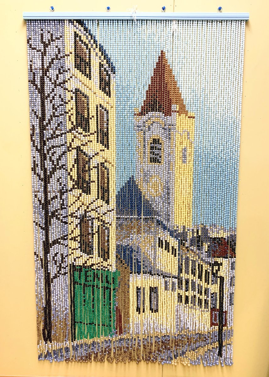 昭和レトロビーズのれんスキルスクリーン