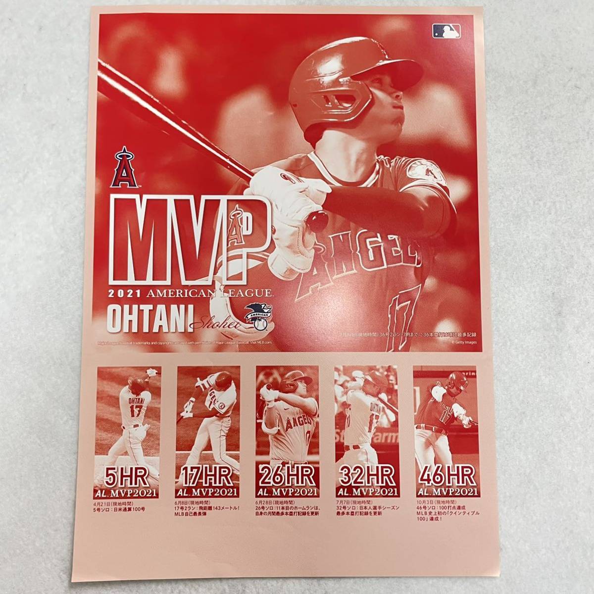 大谷翔平 MVP／WBC優勝／ホームラン プレミアムフレーム