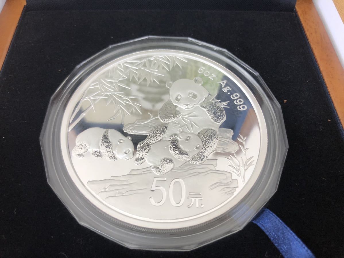 中国熊猫金幣発行30周年記念 純銀 5oz 5オンス 2012年 【公式通販】