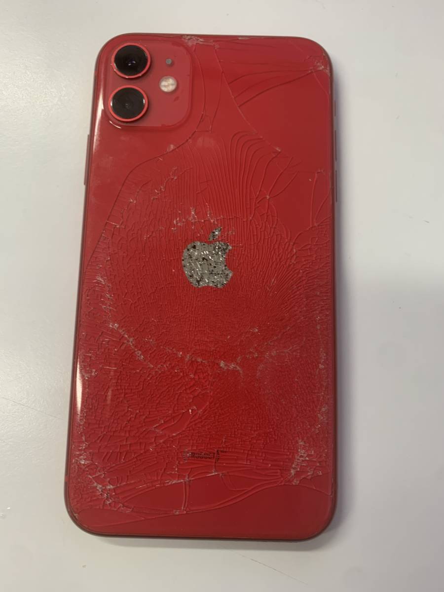 128GB iPhone11 SIMフリー ジャンクiPhone11 ジャンク品Apple グリーン