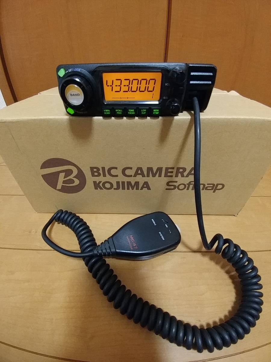 IC-208 モービル無線機 144/430MHzデュオバンド 20W アイコム icom