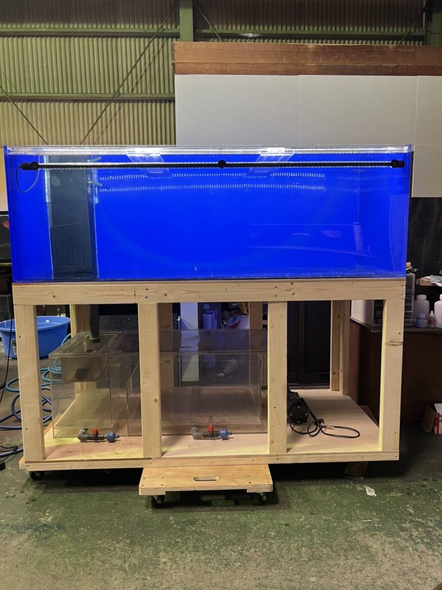 アクリル水槽 オーバーフロー水槽 1800 900 600h レイシー マグネット