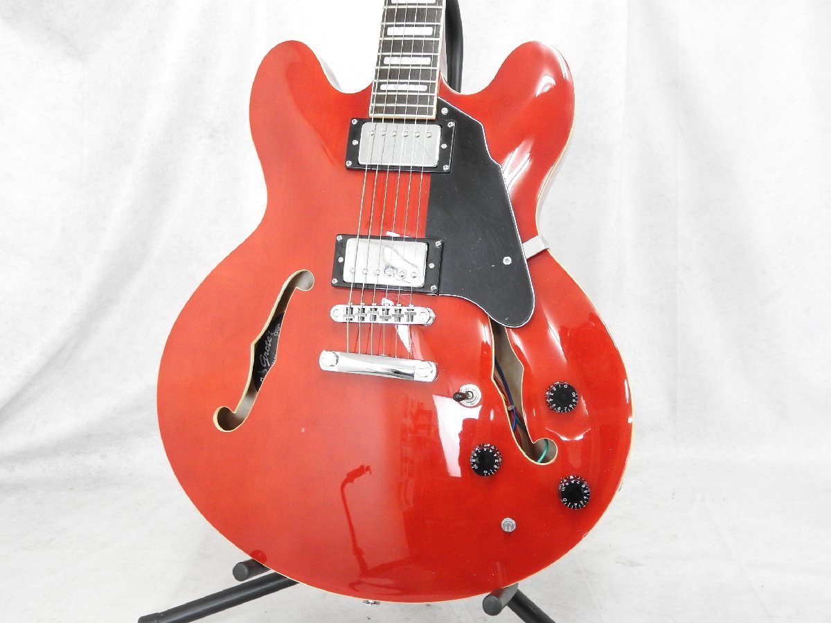 ☆ Grote セミアコ セミアコースティックギター #GC1620200001 ケース