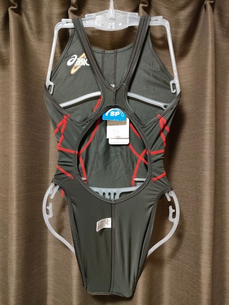 asics 競泳水着 ガンメタLサイズ