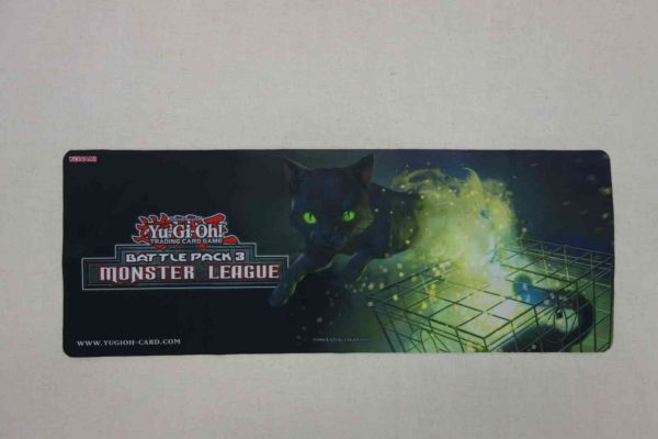 遊戯王 英語 プレイマット 公式 量子猫 Quantum Cat ハーフマット 海外
