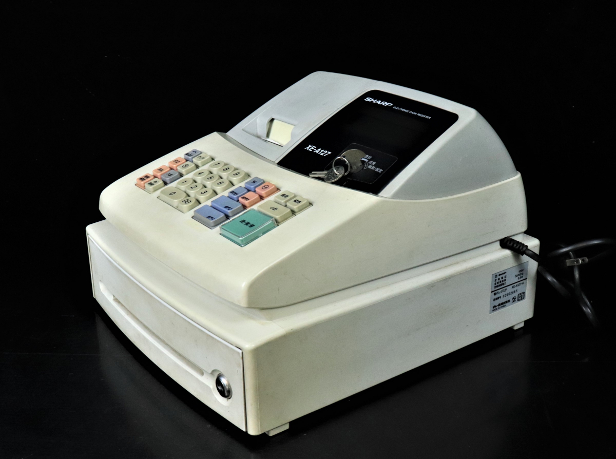 SHARP XE-A127-H 電子レジスター 【公式通販】