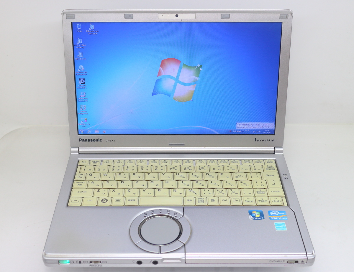 Let's note CF-SX1 パソコン Let's note CF-SX1 Windows 7