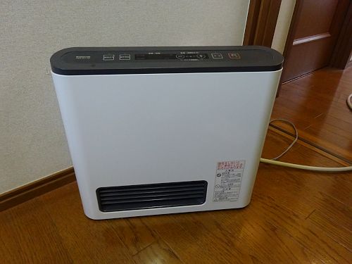 ノーリツ ガスファンヒーターGFH-2402S-W5 3Mガスホース付