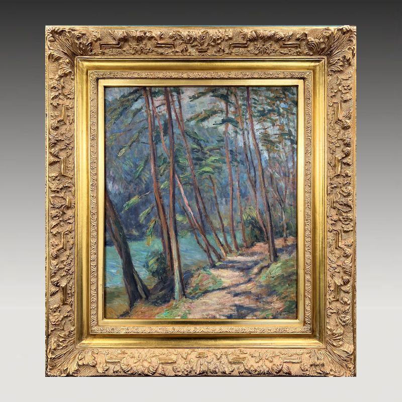 リアリズム 肉筆油彩画 【競馬】 大作 リアリズム 肉筆油彩画