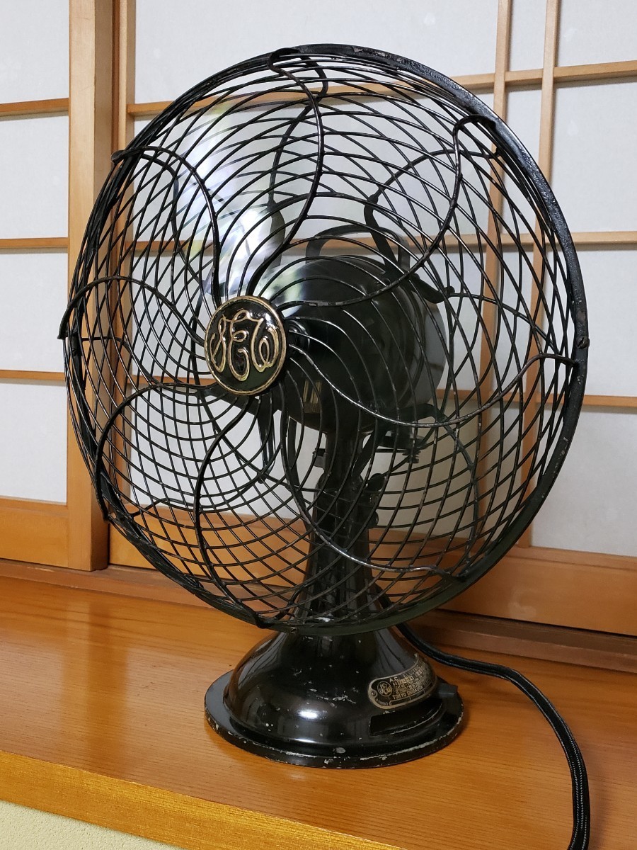 芝浦製作所 扇風機 C-7032 睡蓮 水蓮型4枚羽 昭和レトロ 【公式通販】