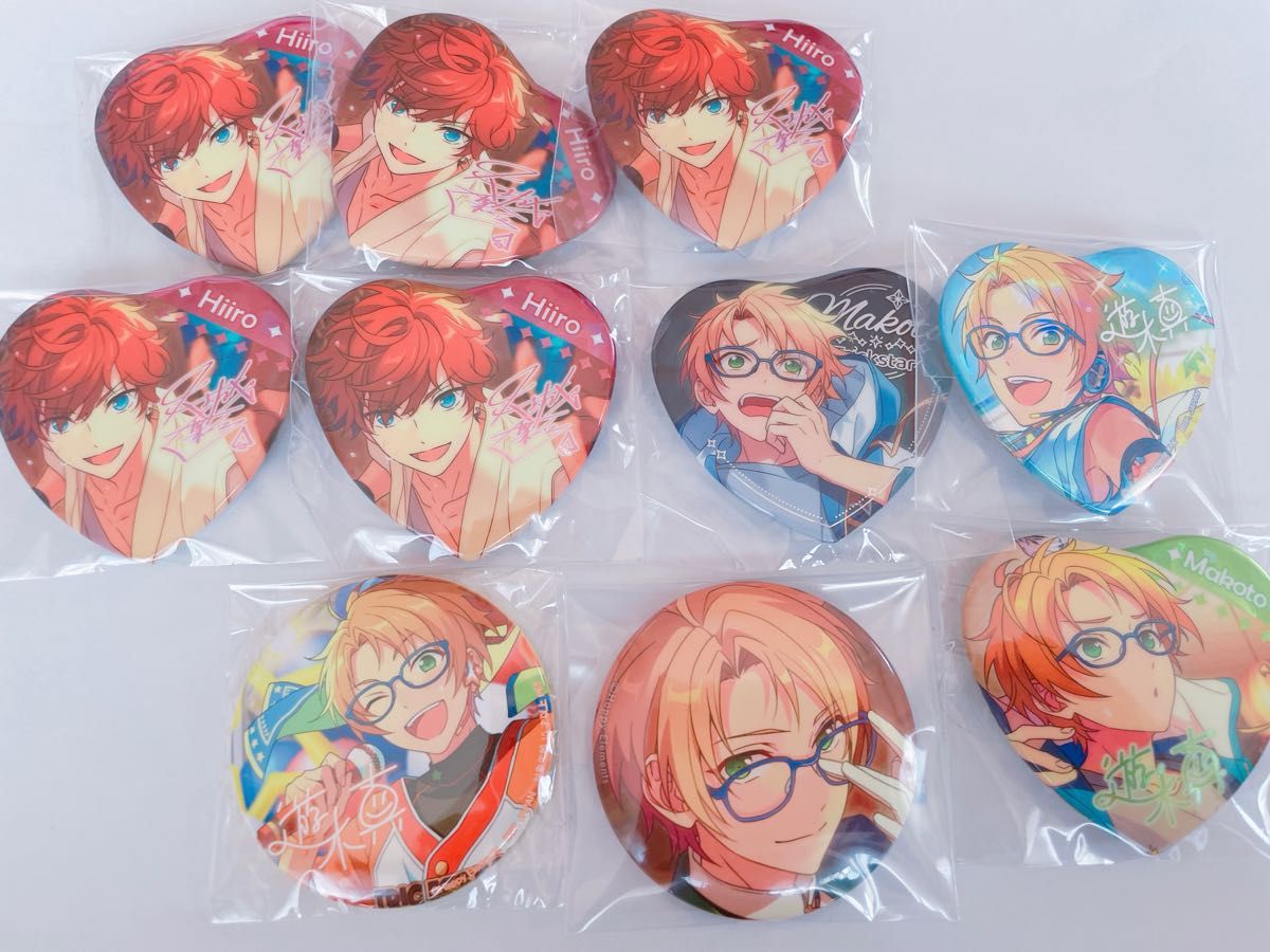 あんスタ 中国 宝石缶バッジ ハート缶バッジ 羽風薫 現品販売】偶像