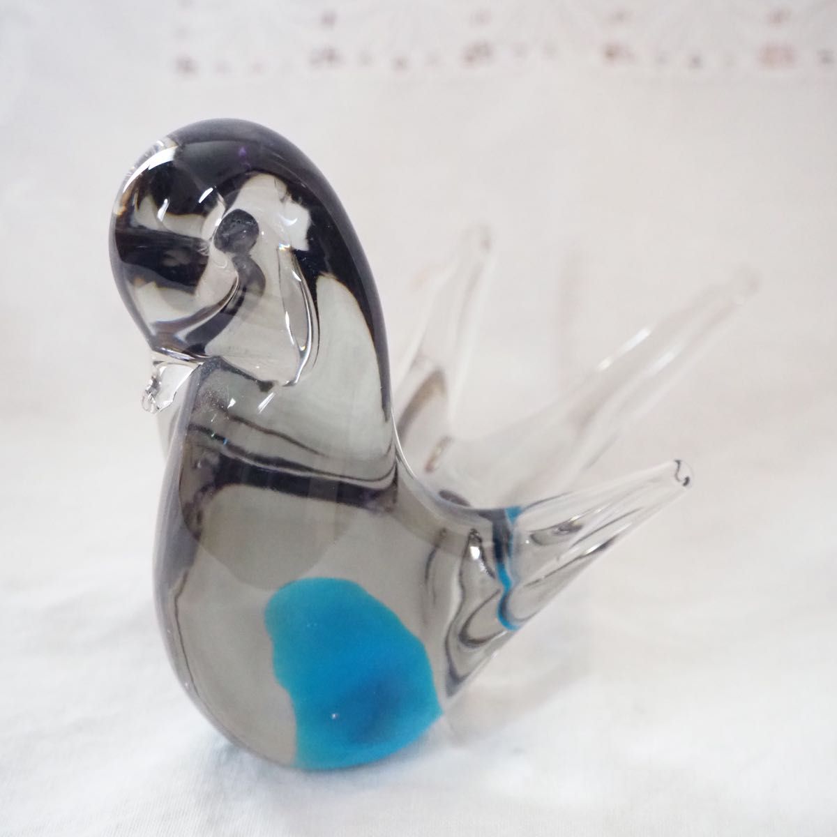 イタリア｜murano/ムラーノ｜ガラスオブジェクト｜鳥｜ヴェネツィア