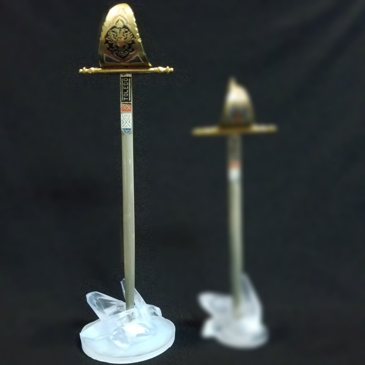 スペイン TOLEDO ダマスキナード デザイン ペーパーナイフ