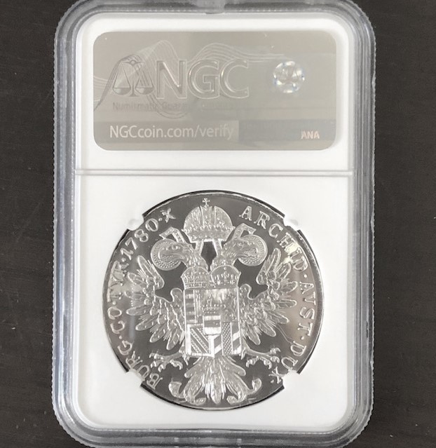 1780年 オーストリア 銀貨 NGC PF69 アンティーク モダン コイン 1780