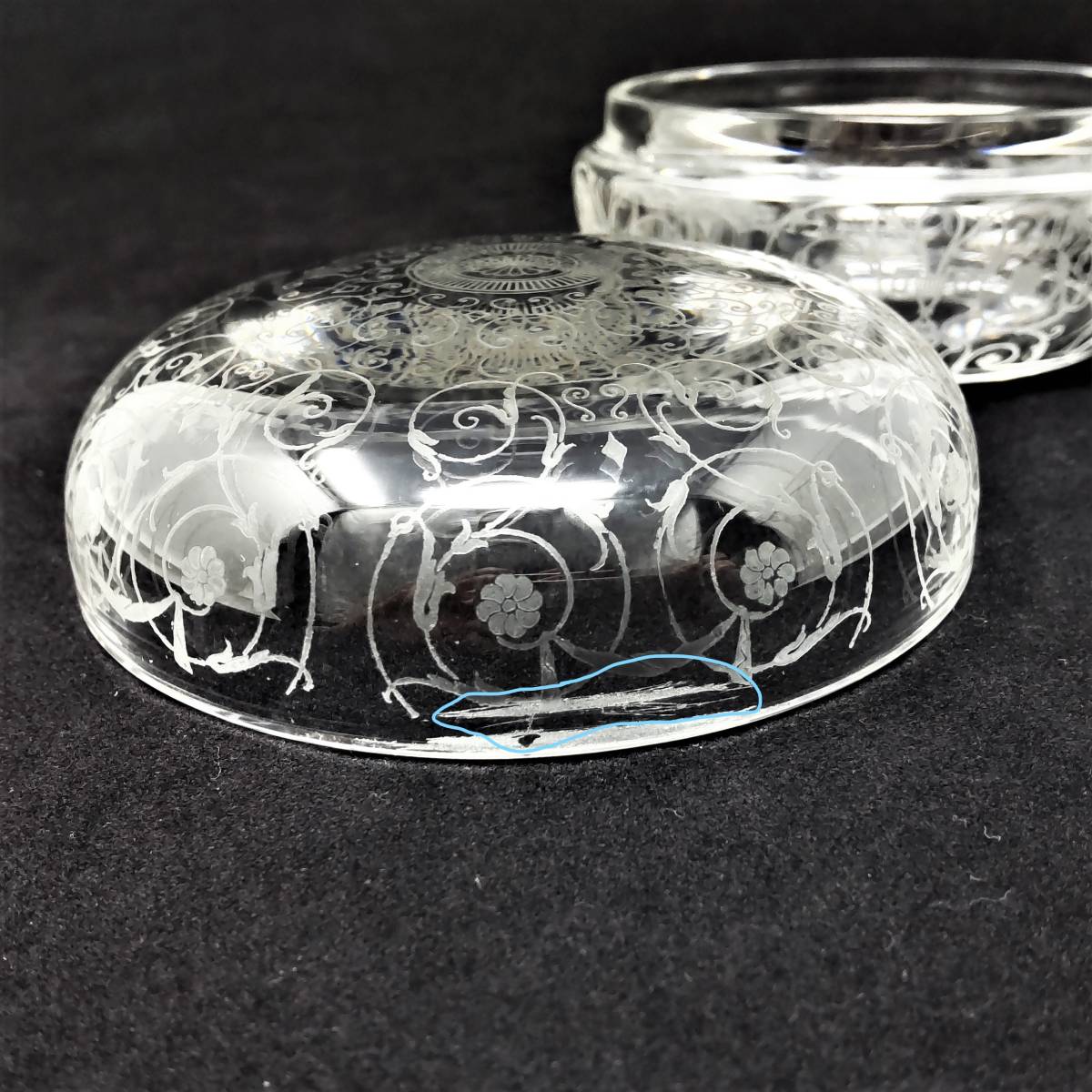 BACCARAT バカラ/ ※美品 ミケランジェロ 蓋物 ボンボニエール 【公式通販】