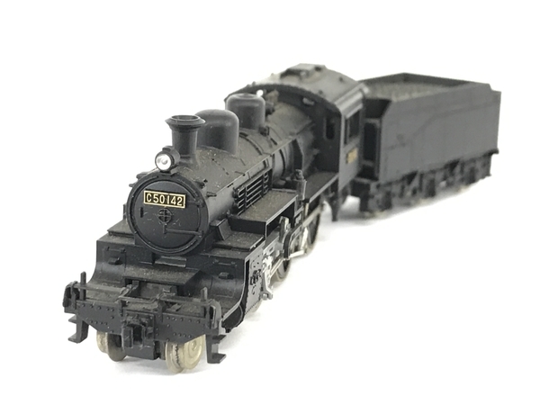 レアー品]c50 201 kato 1965年製とタンク蒸気機関車と客車セット