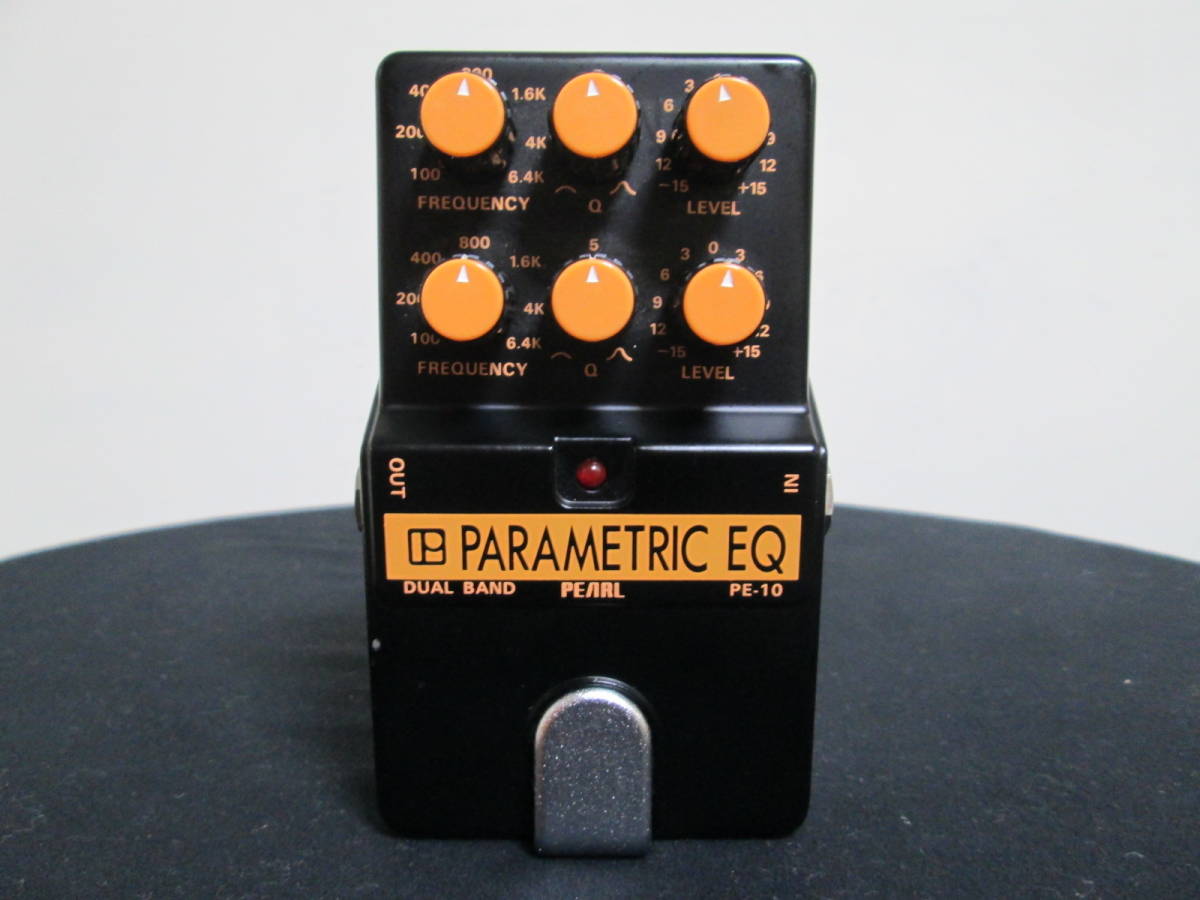 Pearl PE-10 Parametric EQ デュアルバンドEQ 日本製 Pearl PE-10