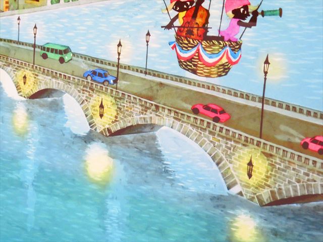 Yahoo!オークション - 藤城清治 夢をはこぶ橋 レフグラフファイン 105