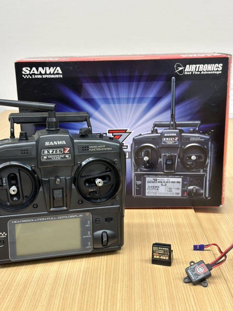 SANWA EXZES ZZ プロポ&受信器RX-842(2個) SANWA EXZES ZZ プロポ&