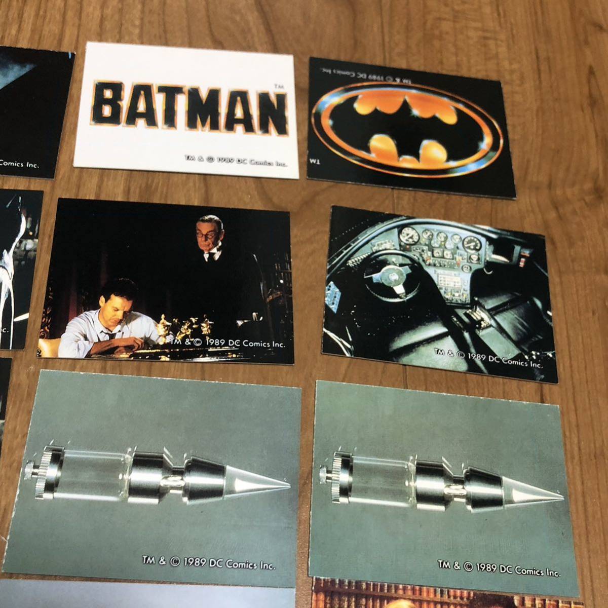 カルビー イカスナック バットマンカード BATMAN 32枚セット 重複あり