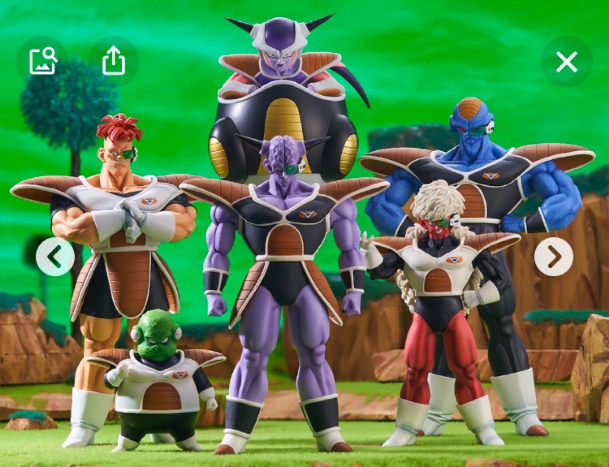 ドラゴンボール 一番くじ ギニュー特戦隊来襲！！6体セット