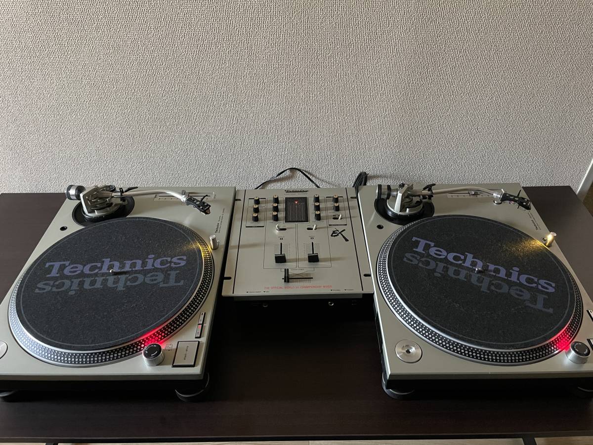 DJ機材】 テクニクス ターンテーブル TECHNICS SL-1200 MK5 2台＋