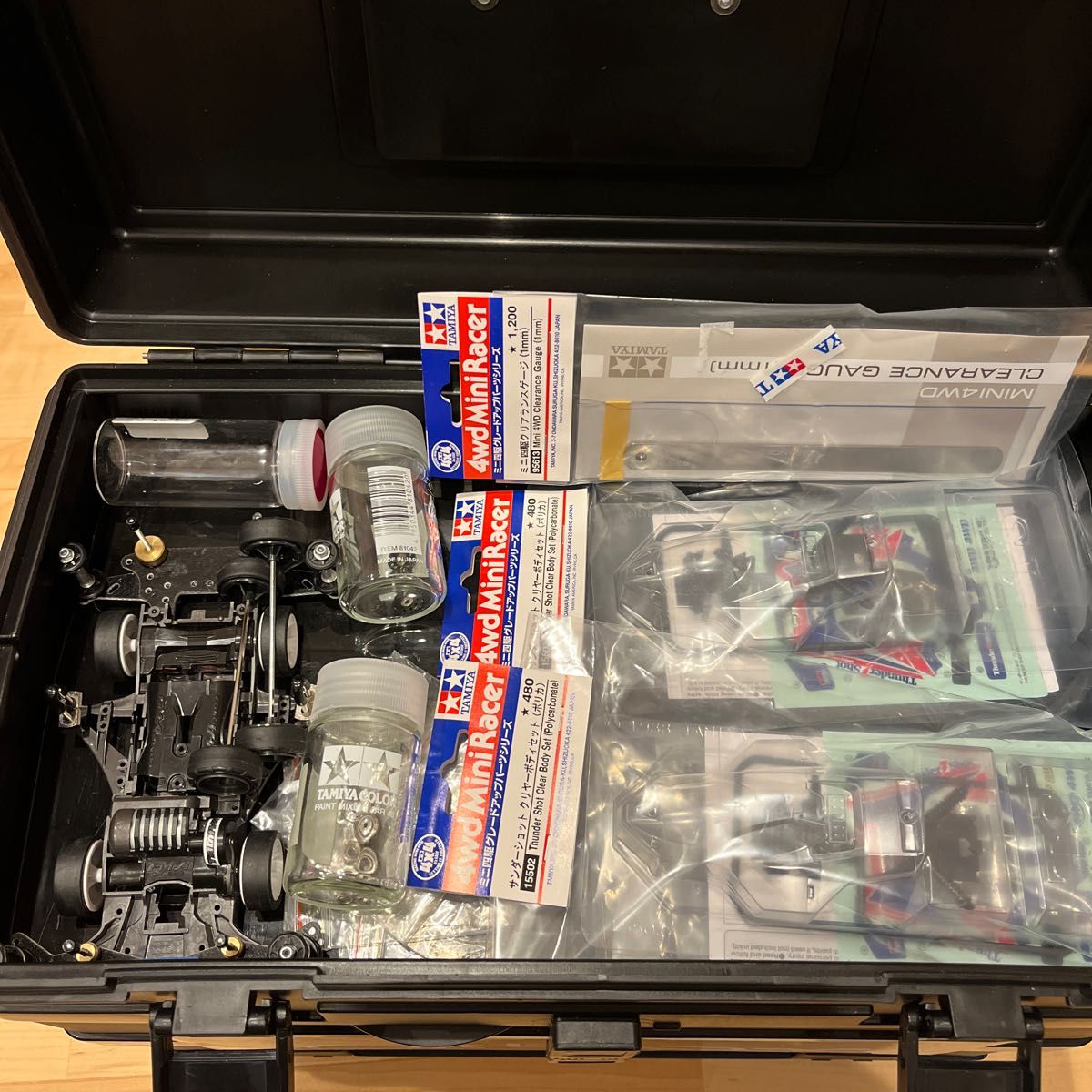 □激レア ミニ四駆 ピットボックス 船便】ミニ四駆 ポータブルピット