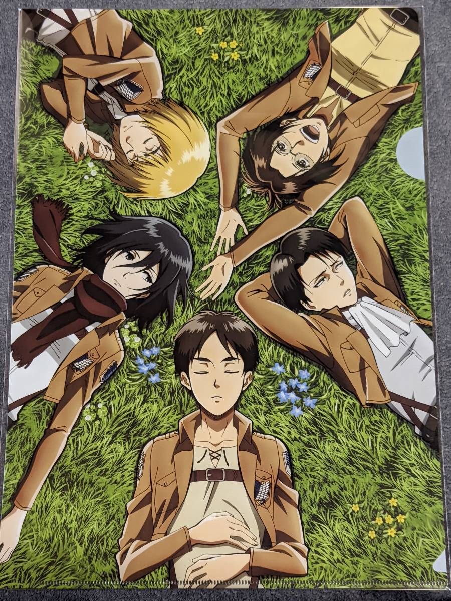 進撃の巨人 進撃 クリアカード エレン ミカサ アルミン リヴァイ