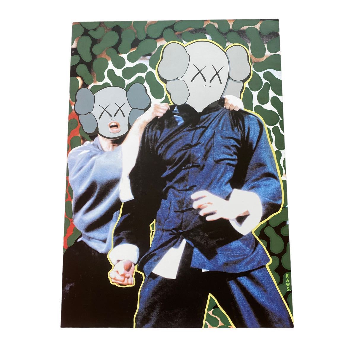 UNDERCOVER KAWS 2000SS 東京コレクション 額装ポスター ① UNDERCOVER