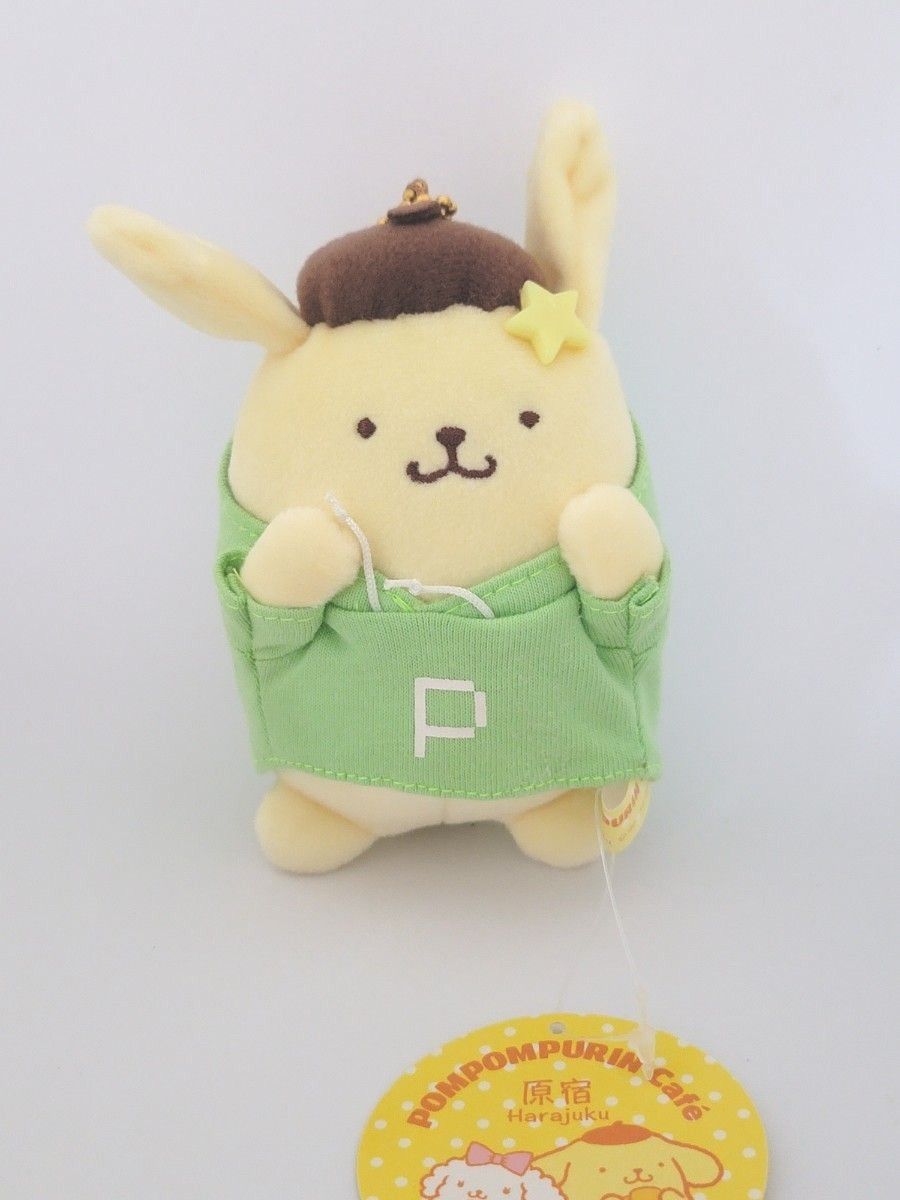 ポムポムプリンカフェ 原宿限定 おそろコーデ ぬいぐるみマスコット
