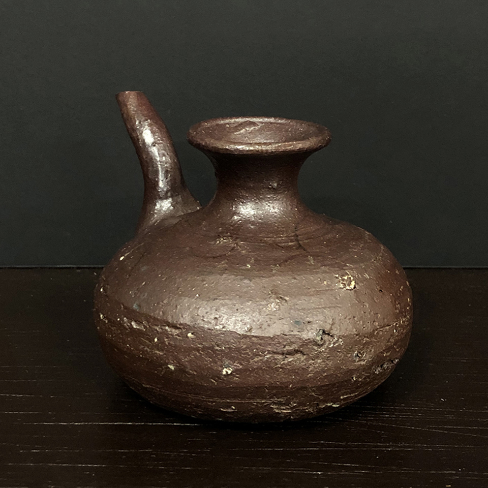 陶芸家國吉清尚カラカラ水注徳利酒器焼締徳利