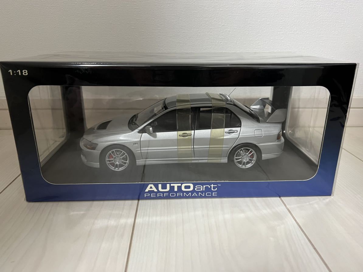 ☆AUTOart オートアート 1/18 三菱ランサーエボリューション7 Lancer