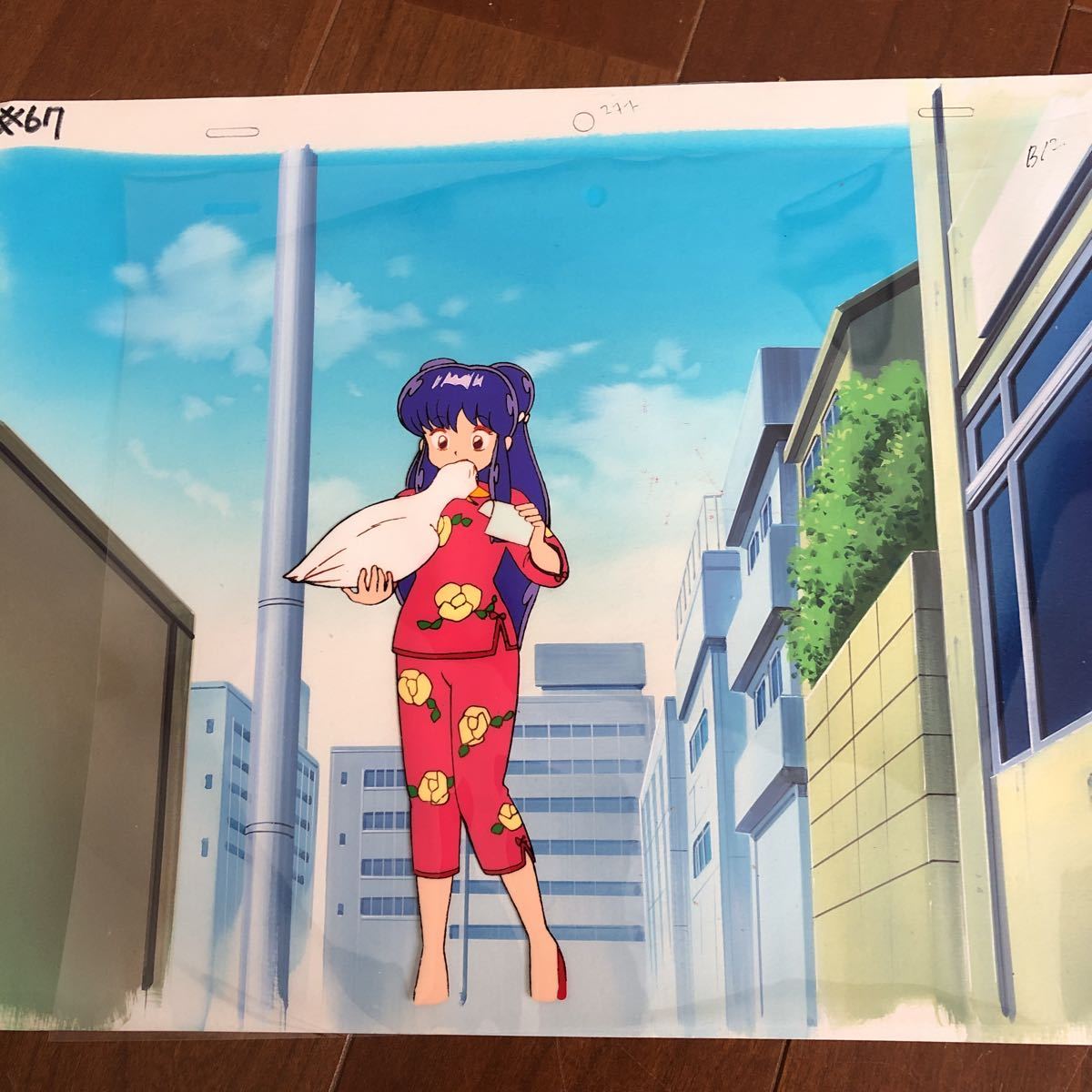 らんま1⁄2 シャンプー セル画