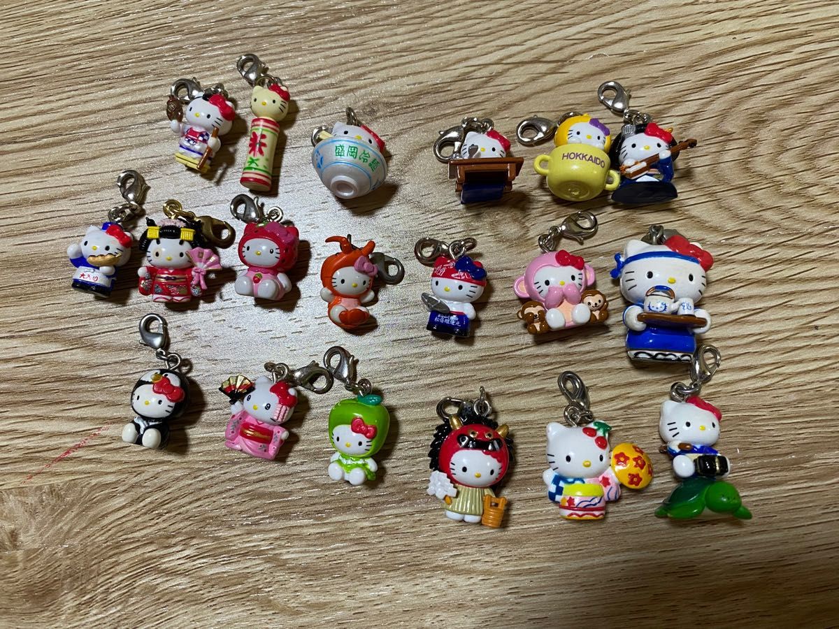 超激レア！未使用未開封❣️ご当地キティファスナーマスコットまとめ