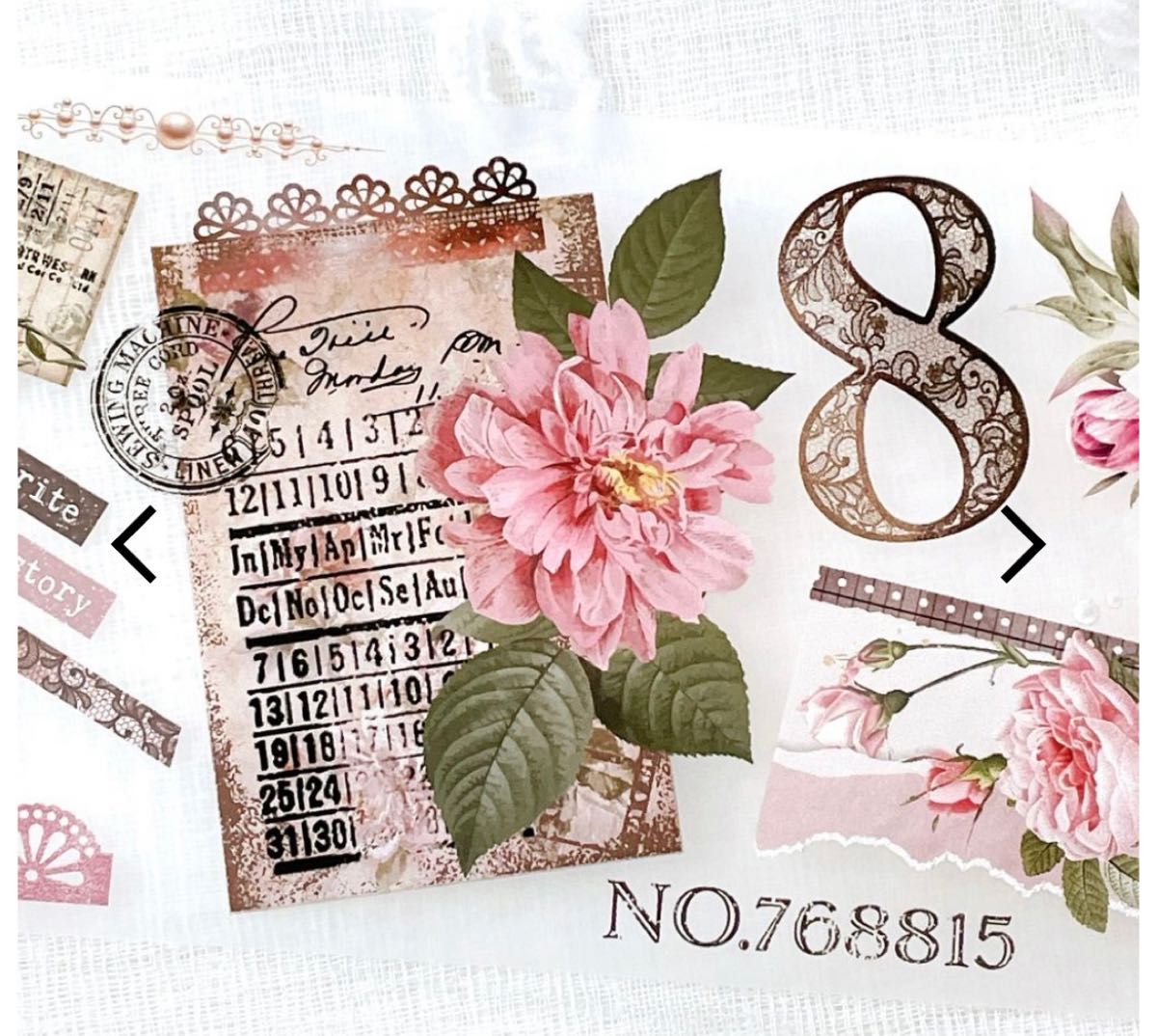 Journal pages 海外マスキングテープマステ 【1899】