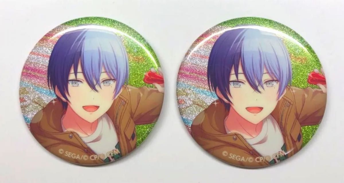 プロセカ 青柳冬弥 グリ缶 10c グリッター缶バッジ 30点 特訓後