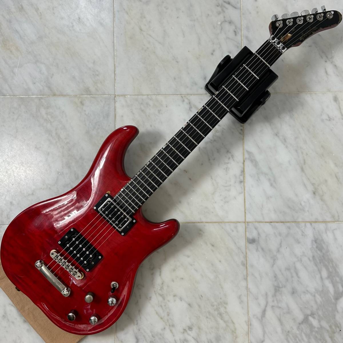 Yahoo!オークション - 超希少 Bossaxe ボズアックス エレキギター スル