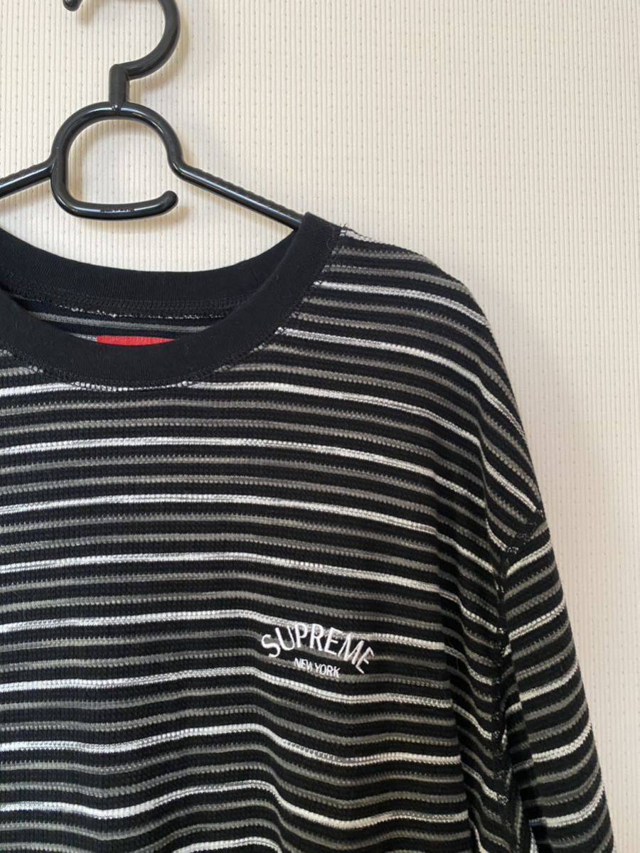supreme サーマル リボン tシャツ ポーカーズ つかさ着用 長袖