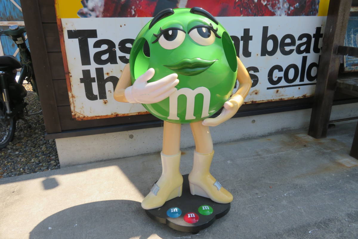 m&m's Display Green エムアンドエムズ ディスプレイ アメリカ