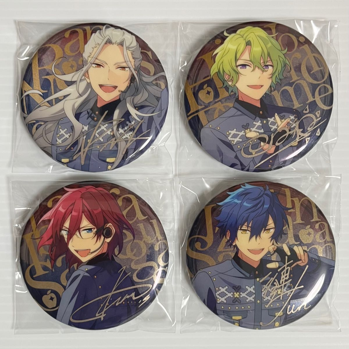 あんスタ】 中国 6周年 群星 缶バッジ 巴日和 50個